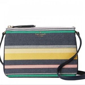 NWOT Kate Spade Boardwalk Stripe Crossbody